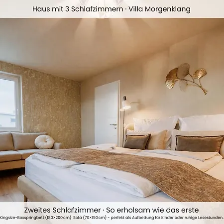 Schaefers - Ihr Wohlfuehlort - Hochwertige Ausstattung, Naturgrundstueck Mit Bachlauf, Terrassen, Wlan, Parken - An 2 Seen Bei Leipzig Appartement