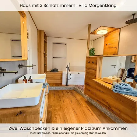 Schaefers - Ihr Wohlfuehlort - Hochwertige Ausstattung, Naturgrundstueck Mit Bachlauf, Terrassen, Wlan, Parken - An 2 Seen Bei Leipzig * Grosspösna