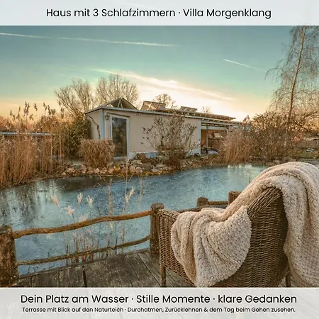 Appartement Schaefers - Ihr Wohlfuehlort - Hochwertige Ausstattung, Naturgrundstueck Mit Bachlauf, Terrassen, Wlan, Parken - An 2 Seen Bei Leipzig *