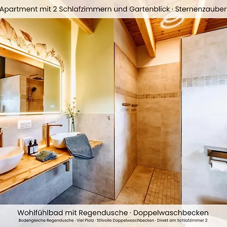 Schaefers - Ihr Wohlfuehlort - Hochwertige Ausstattung, Naturgrundstueck Mit Bachlauf, Terrassen, Wlan, Parken - An 2 Seen Bei Leipzig Appartamento