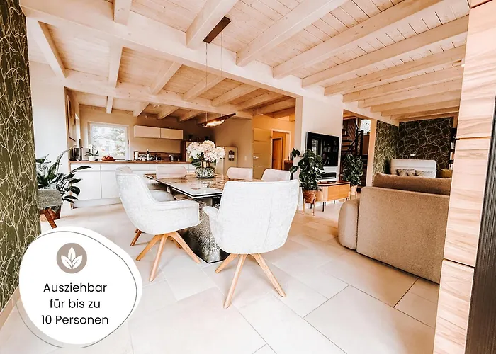 شقة Schaefers - Ihr Wohlfuehlort - Hochwertige Ausstattung, Naturgrundstueck Mit Bachlauf, Terrassen, Wlan, Parken - An 2 Seen Bei Leipzig غروسبونسنا