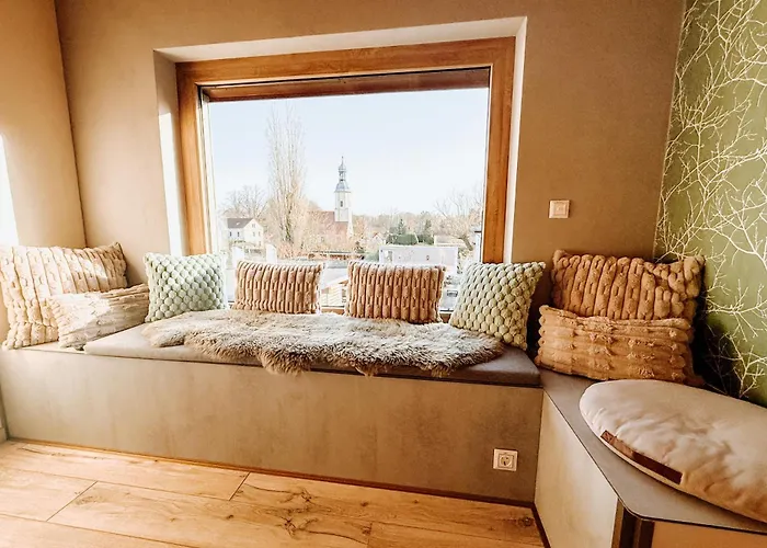 Schaefers - Ihr Wohlfuehlort - Hochwertige Ausstattung, Naturgrundstueck Mit Bachlauf, Terrassen, Wlan, Parken - An 2 Seen Bei Leipzig * غروسبونسنا