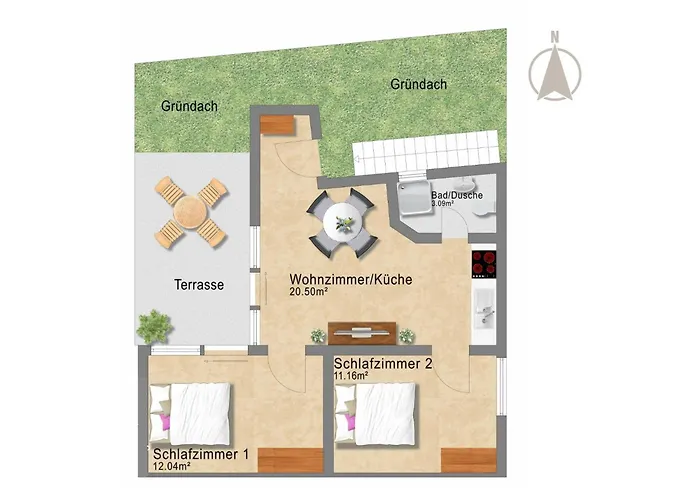 Schaefers - Ihr Wohlfuehlort - Hochwertige Ausstattung, Naturgrundstueck Mit Bachlauf, Terrassen, Wlan, Parken - An 2 Seen Bei Leipzig غروسبونسنا